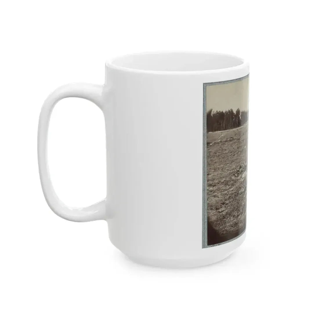 Battlefield Of Gaines' Mill, Va. (U.S. Civil War) White Coffee Mug - Go Mug Yourself