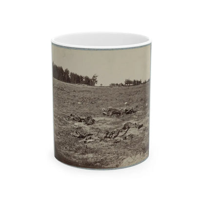 Battlefield Of Gaines' Mill, Va. (U.S. Civil War) White Coffee Mug-11oz-Go Mug Yourself