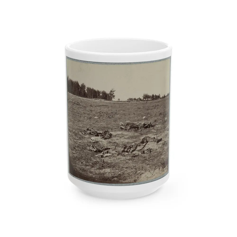 Battlefield Of Gaines' Mill, Va. (U.S. Civil War) White Coffee Mug-15oz-Go Mug Yourself