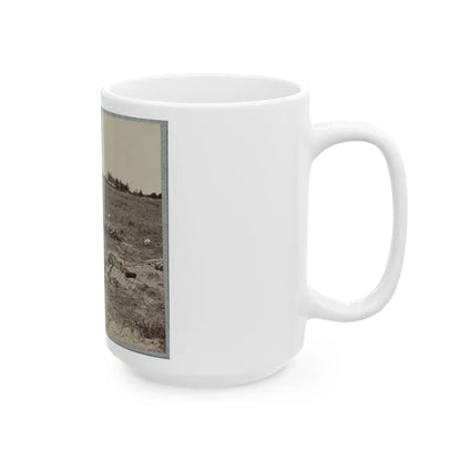 Battlefield Of Gaines' Mill, Va. (U.S. Civil War) White Coffee Mug-Go Mug Yourself