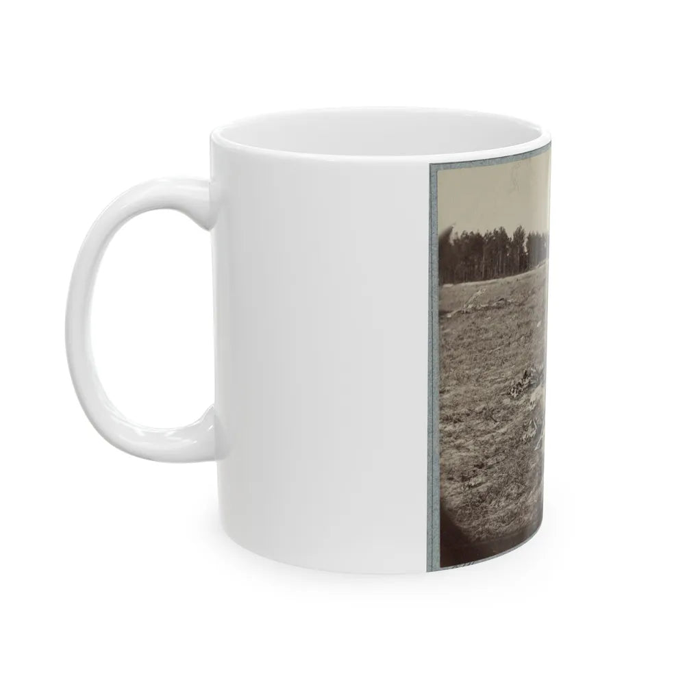 Battlefield Of Gaines' Mill, Va. (U.S. Civil War) White Coffee Mug-Go Mug Yourself