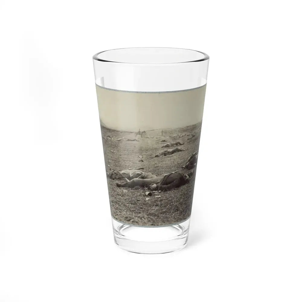 Battlefield Of Gettysburg. Bodies Of Dead Federal Soldiers On The Field Of The First Day's Battle(2) (U.S. Civil War) Pint Glass 16oz 16oz - Go Mug Yourself