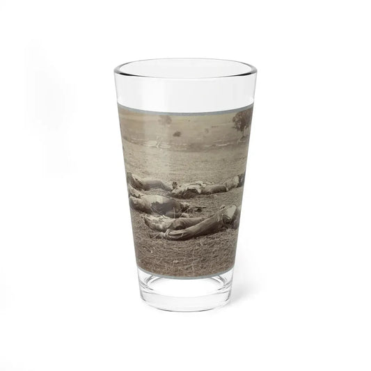 Battlefield Of Gettysburg. Bodies Of Dead Federal Soldiers On The Field Of The First Day's Battle (U.S. Civil War) Pint Glass 16oz 16oz - Go Mug Yourself