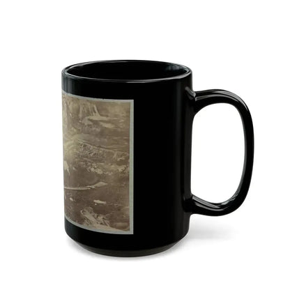 Battlefield Of Gettysburg. Dead Confederate Sharpshooter At Foot Of Little Round Top (U.S. Civil War) Black Coffee Mug - Go Mug Yourself