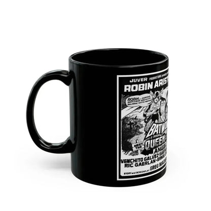 BATWOMAN AND ROBIN MEET THE QUEEN OF THE VAMPIRES 1972 Movie Poster - Black Coffee Mug - Go Mug Yourself