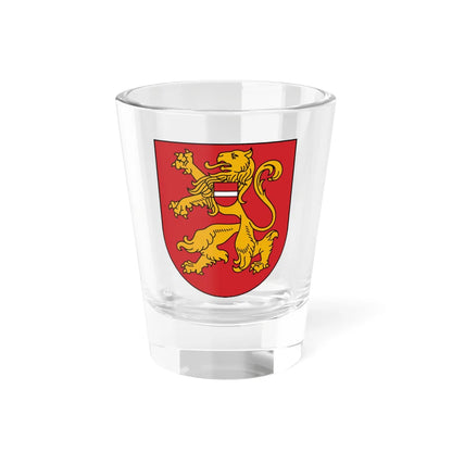 Bauska COA (Latvia) (Coat of Arms) Shot Glass 1.5oz 1.5oz - Go Mug Yourself