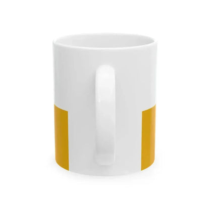 Bauska flag (Latvia) White Coffee Mug - Go Mug Yourself