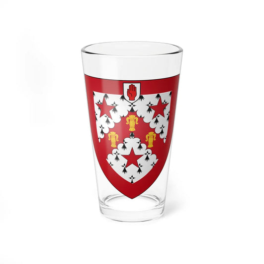 Baxster Baronets of Kilmaron arms (Scotland) (Coat of Arms) Pint Glass 16oz 16oz - Go Mug Yourself