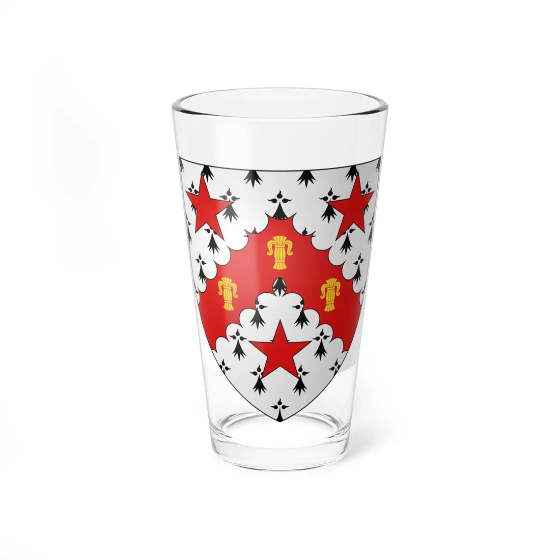 Baxter of Kincaldrum arms (Scotland) (Coat of Arms) Pint Glass 16oz 16oz - Go Mug Yourself