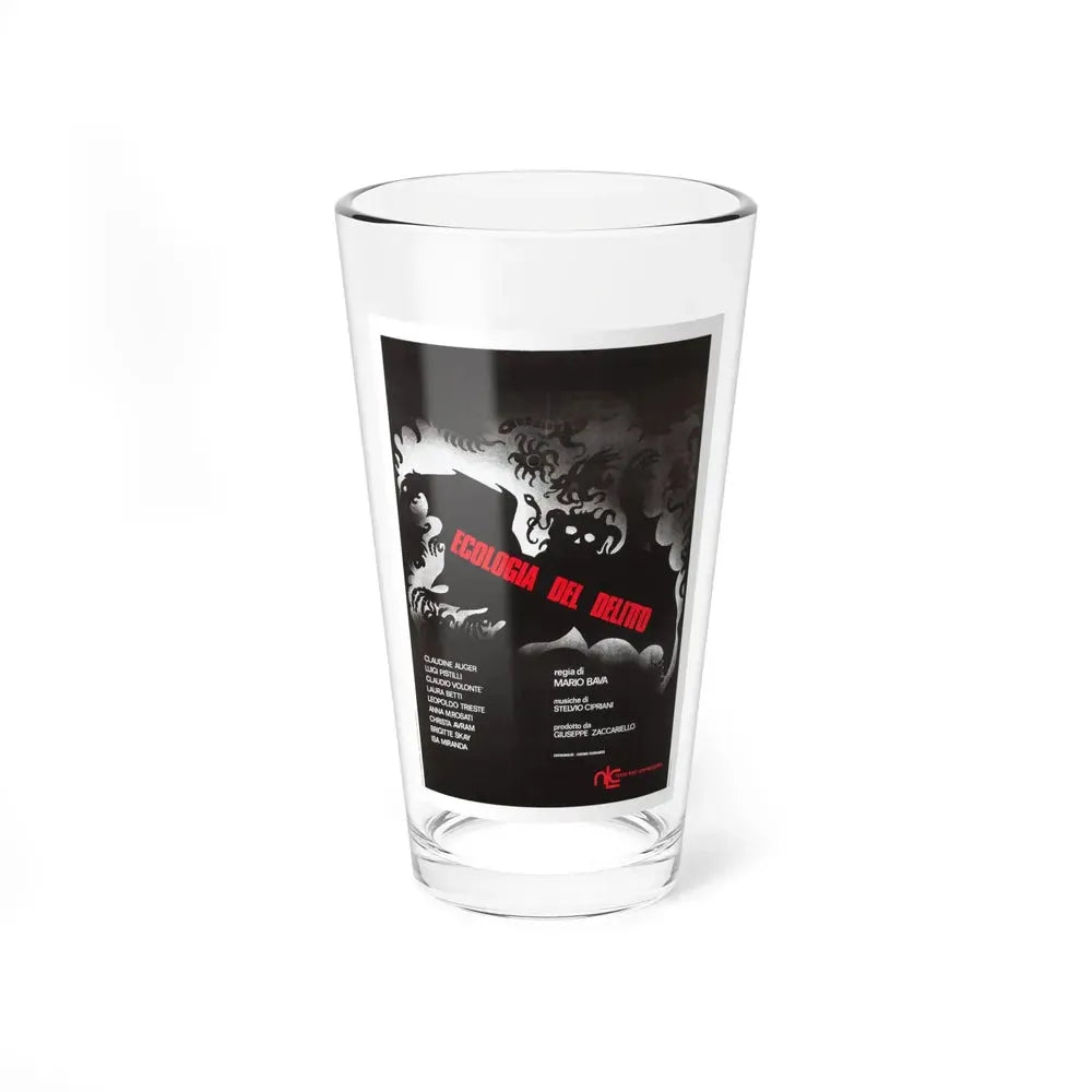 BAY OF BLOOD (ITALIAN) 3 1971 Movie Poster - Pint Glass 16oz 16oz - Go Mug Yourself