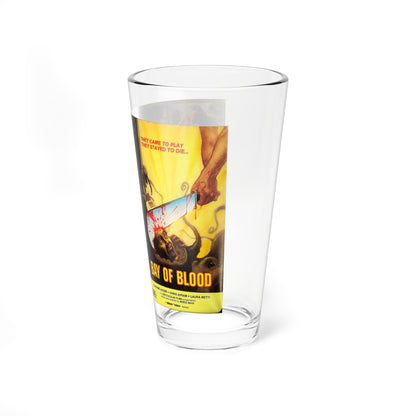 BAY OF BLOOD (VHS COVER) Pint Glass 16oz-Go Mug Yourself