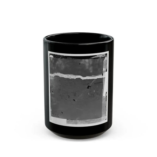 Bay Point, South Carolina. Fort Beauregard 001 (U.S. Civil War) Black Coffee Mug 15oz - Go Mug Yourself