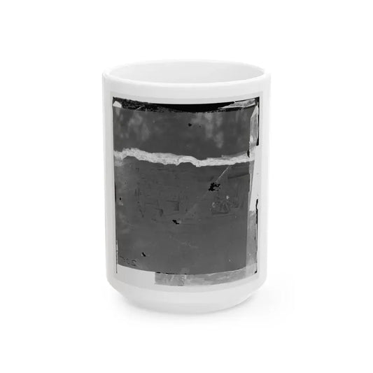 Bay Point, South Carolina. Fort Beauregard 001 (U.S. Civil War) White Coffee Mug 15oz - Go Mug Yourself
