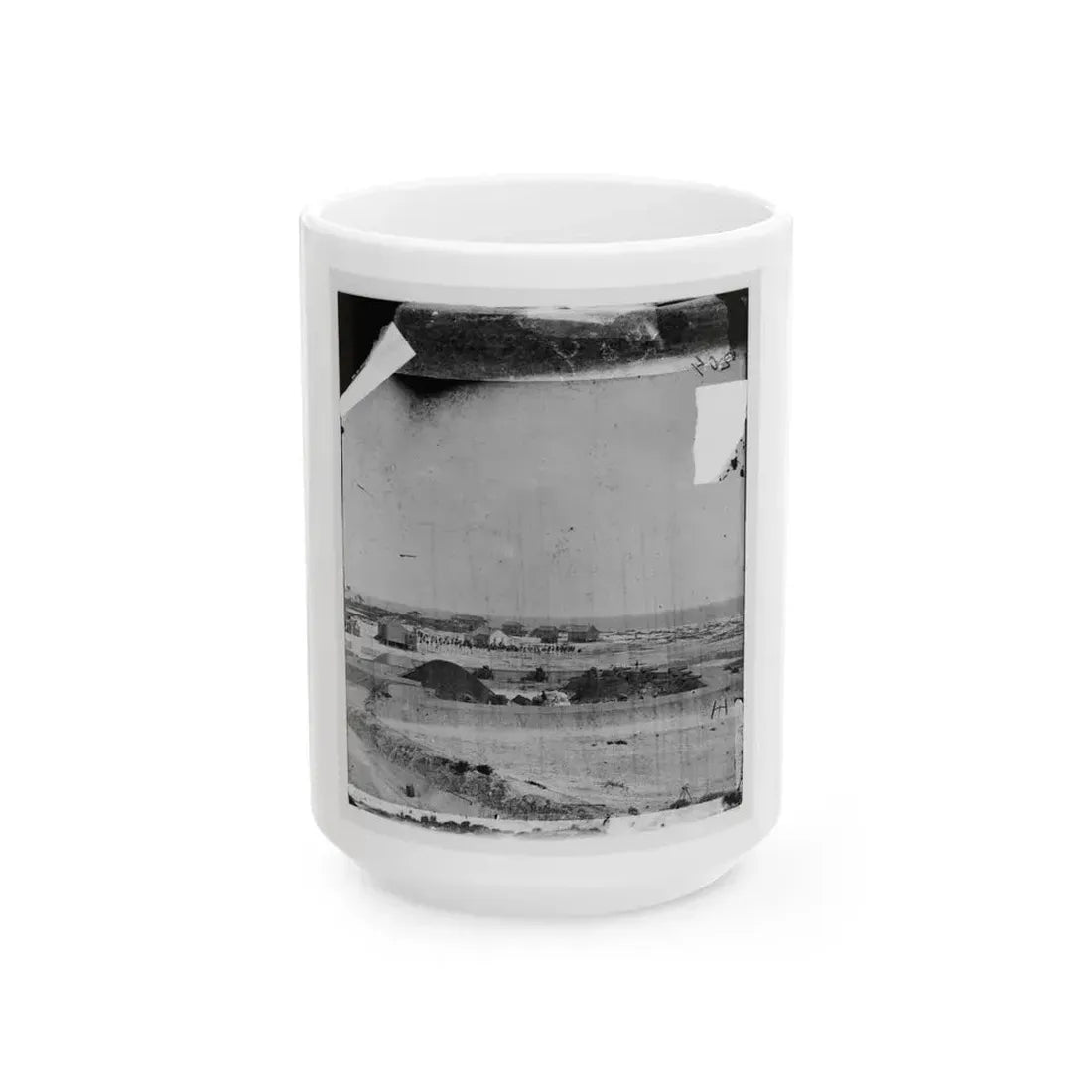 Bay Point, South Carolina. Fort Beauregard (U.S. Civil War) White Coffee Mug 15oz - Go Mug Yourself