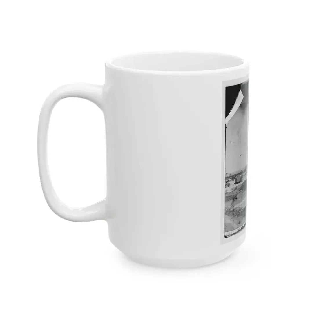 Bay Point, South Carolina. Fort Beauregard (U.S. Civil War) White Coffee Mug - Go Mug Yourself