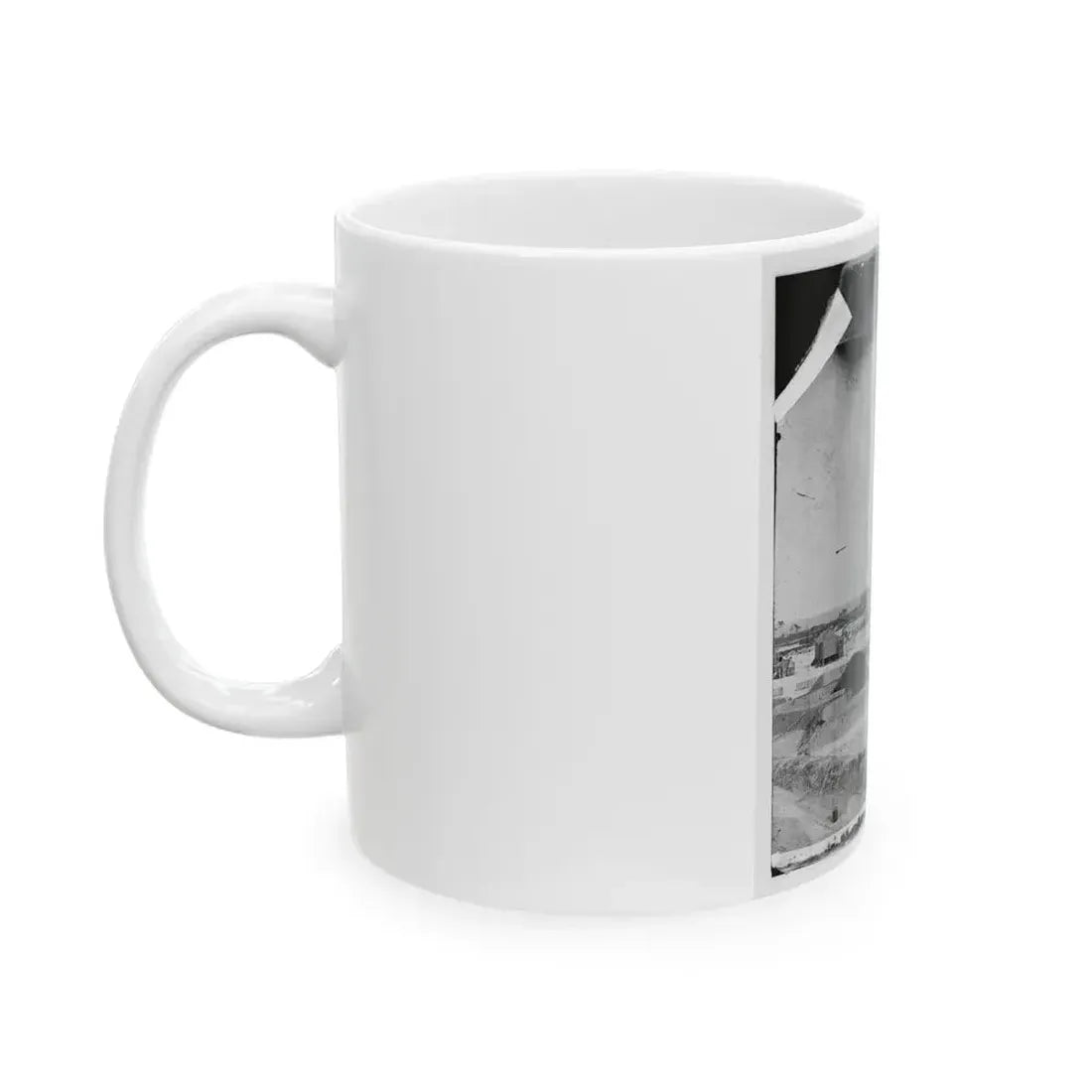 Bay Point, South Carolina. Fort Beauregard (U.S. Civil War) White Coffee Mug - Go Mug Yourself