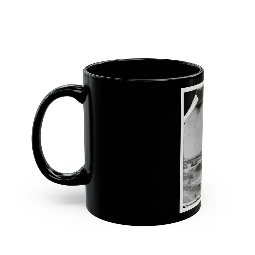 Bay Point, South Carolina. Fort Beauregard (U.S. Civil War) Black Coffee Mug-Go Mug Yourself