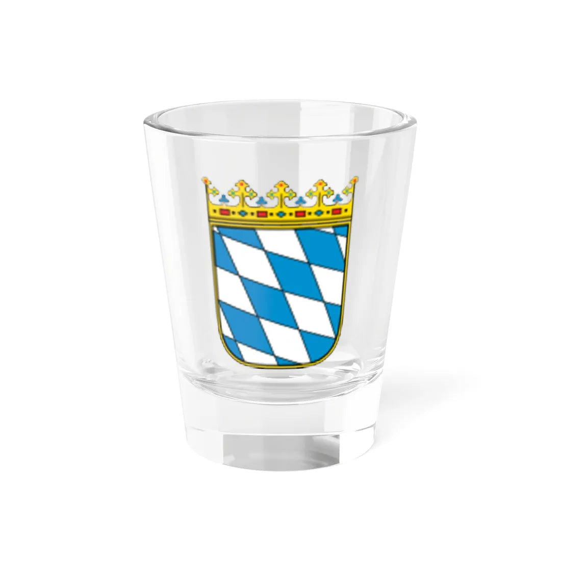 Bayern Wappen (Germany) (Coat of Arms) Shot Glass 1.5oz 1.5oz - Go Mug Yourself