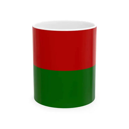 Bayonne flag (France) White Coffee Mug 11oz - Go Mug Yourself