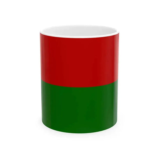 Bayonne flag (France) White Coffee Mug 11oz - Go Mug Yourself