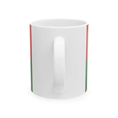 Bayonne flag (France) White Coffee Mug - Go Mug Yourself