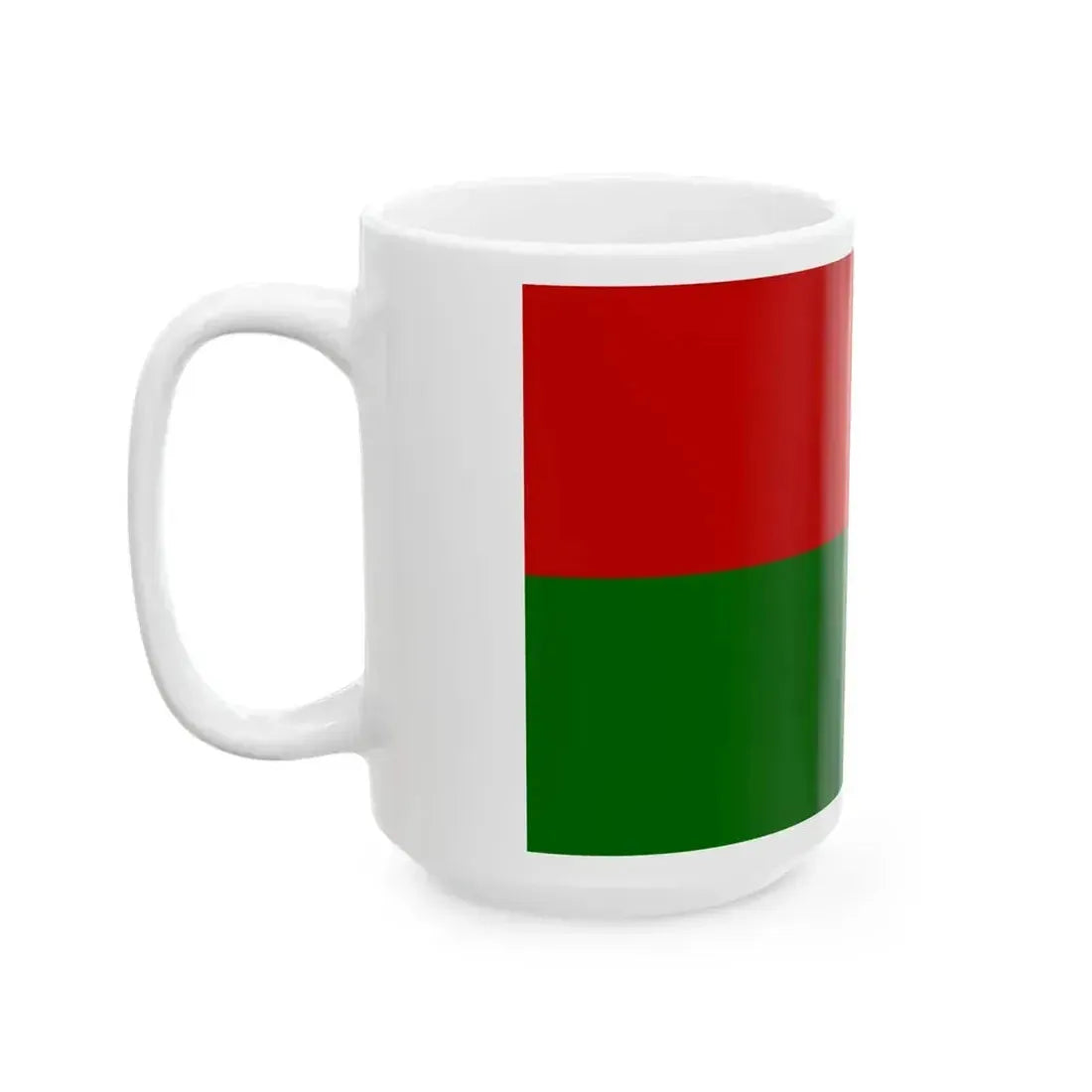 Bayonne flag (France) White Coffee Mug - Go Mug Yourself
