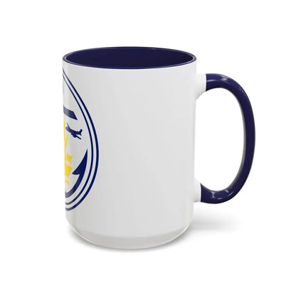 Seal of Anchorage Alaska - Accent Coffee Mug-Go Mug Yourself