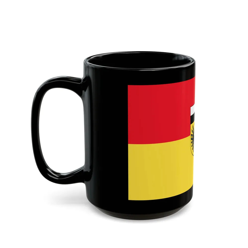 Flag of Wunsiedel Germany - Black Coffee Mug-Go Mug Yourself