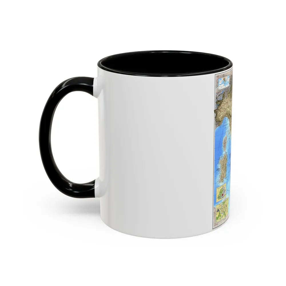 Italy (1995) (Map) Accent Coffee Mug-Go Mug Yourself