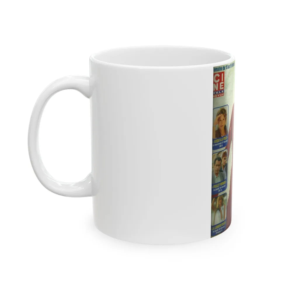 Raquel Welch #394 - Mag. Cover (Vintage Female Icon) White Coffee Mug-Go Mug Yourself