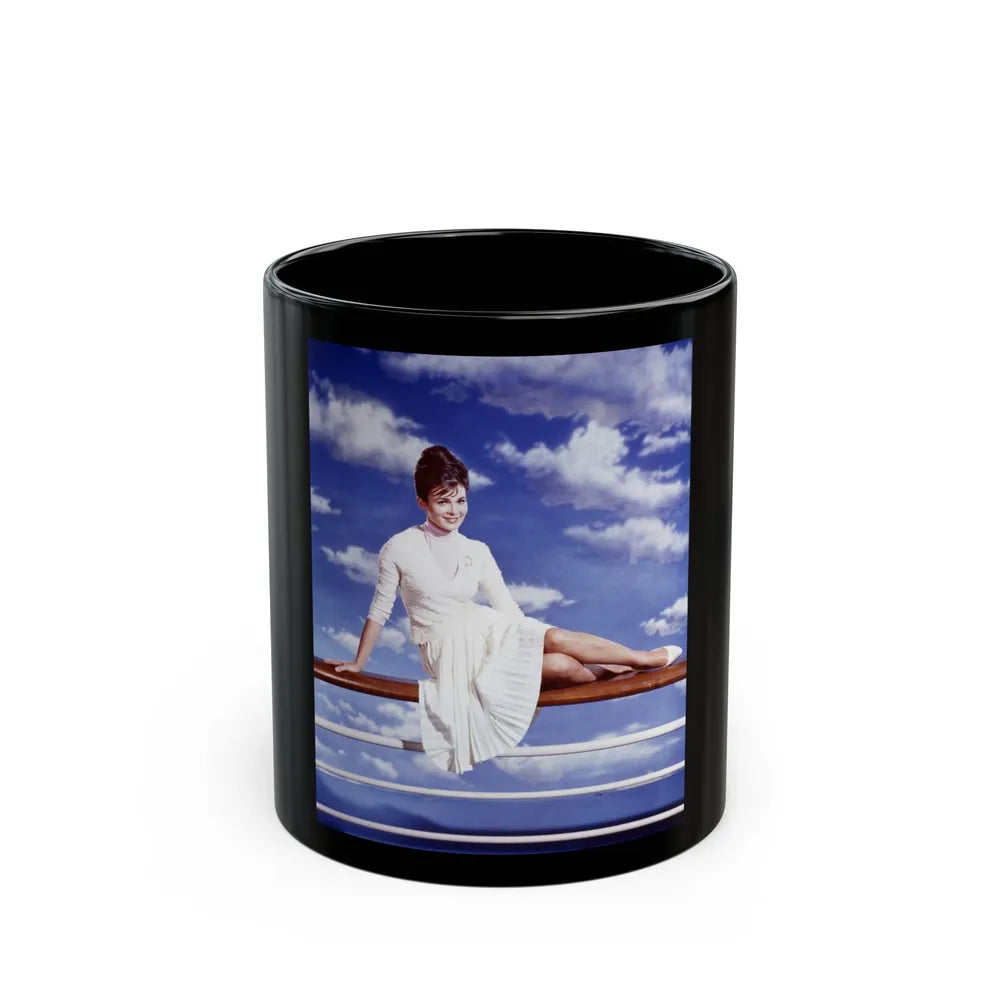 Gila Golan #141 (Vintage Female Icon) Black Coffee Mug-11oz-Go Mug Yourself