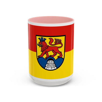 Flag of Calw Germany - Accent Coffee Mug-15oz-Pink-Go Mug Yourself