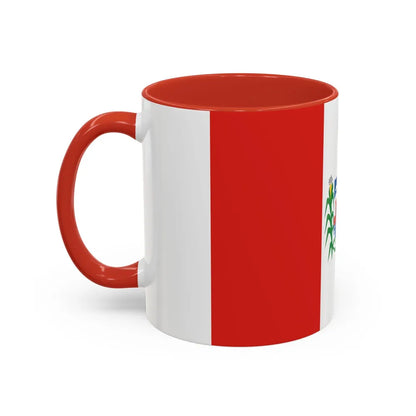 Flag of Alagoas Brazil - Accent Coffee Mug-Go Mug Yourself