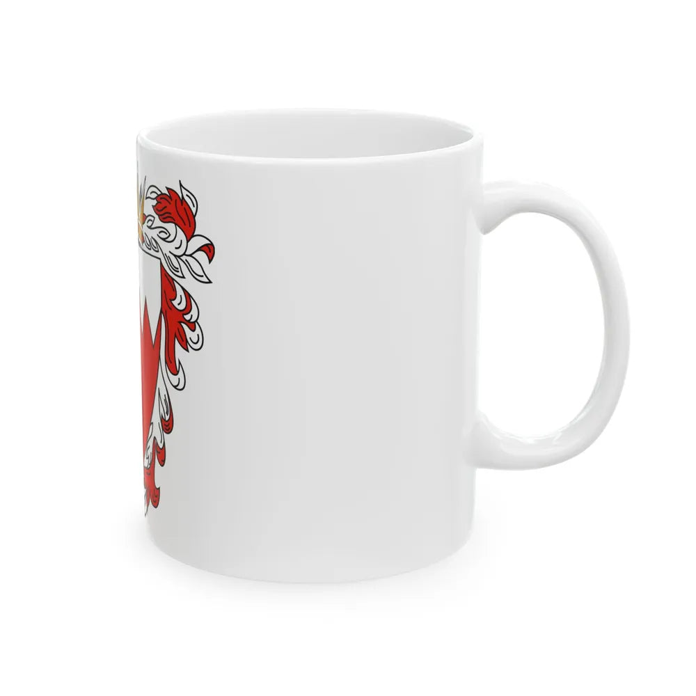 Coat of Arms of The Kingdom of Bahrain - White Coffee Mug-Go Mug Yourself