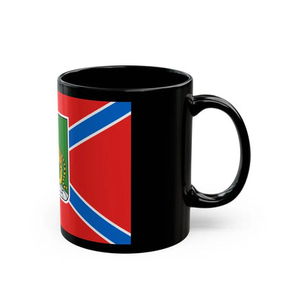 Flag of Vladivostok Russia - Black Coffee Mug-Go Mug Yourself