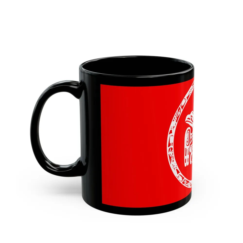 Council of the Haida Nation Flag - Black Coffee Mug-Go Mug Yourself