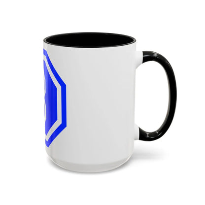 VIII Corps (U.S. Army) Accent Coffee Mug-Go Mug Yourself