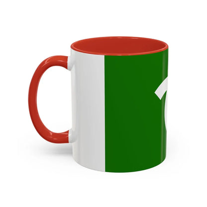 Flag of Kobe Japan - Accent Coffee Mug-Go Mug Yourself