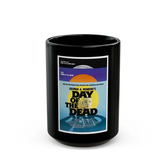 DAY OF THE DEAD 1985 Movie Poster - Black Coffee Mug-15oz-Go Mug Yourself