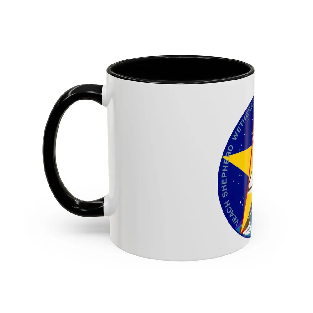 STS 52 (NASA) Accent Coffee Mug-Go Mug Yourself