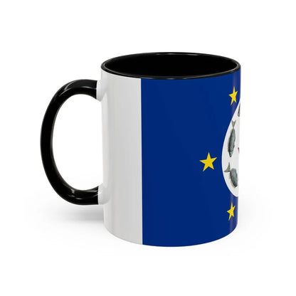 Flag of Airai Palau - Accent Coffee Mug-Go Mug Yourself