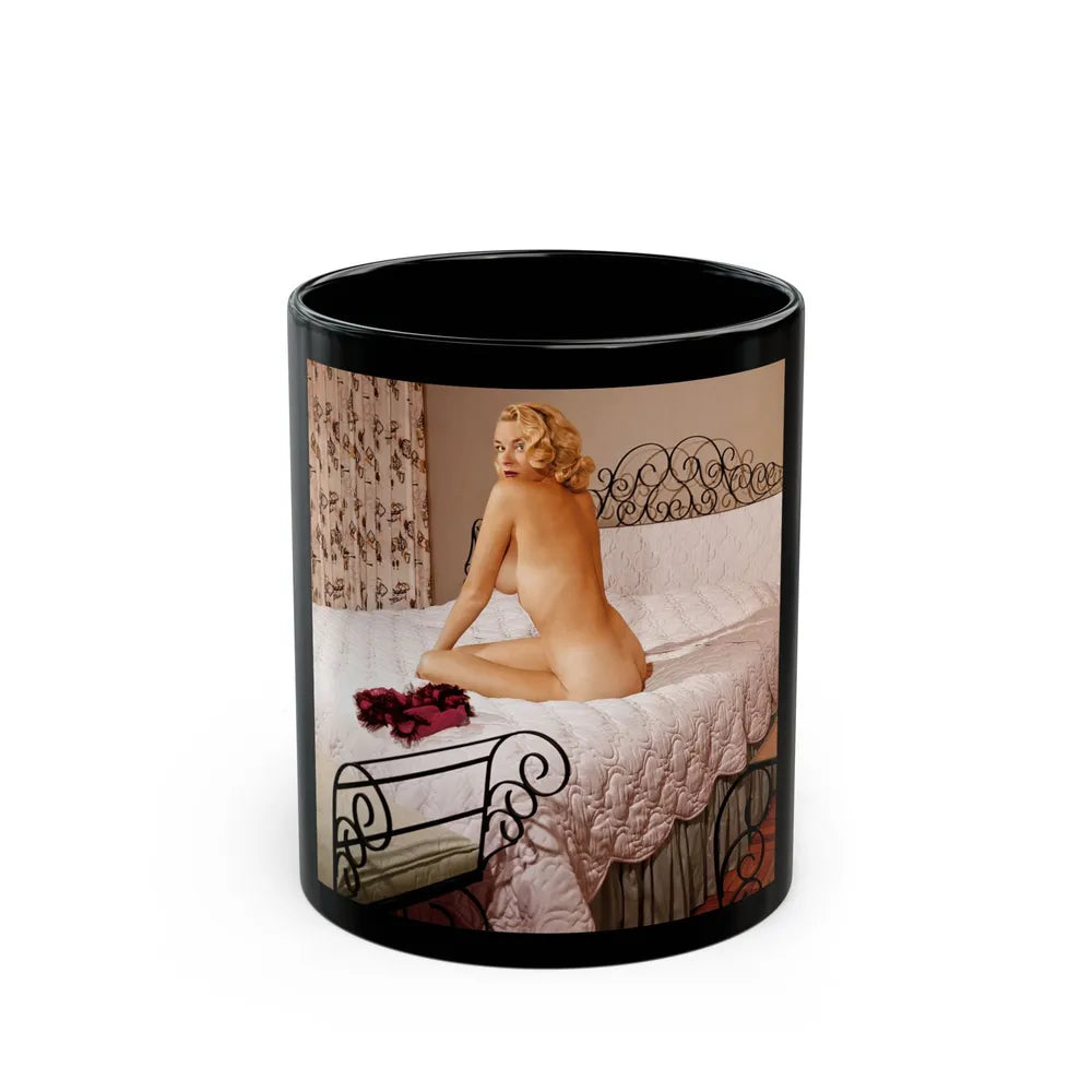 Eve Meyer #10 (Vintage Female Icon) Black Coffee Mug-11oz-Go Mug Yourself