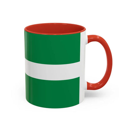 Flag of Chilliwack Canada - Accent Coffee Mug-Go Mug Yourself