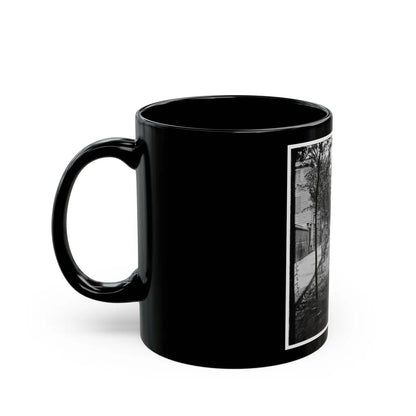 Charleston, S.C. Meeting Street, Near Broad; St. Michael's Church In Middle Distance (U.S. Civil War) Black Coffee Mug-Go Mug Yourself