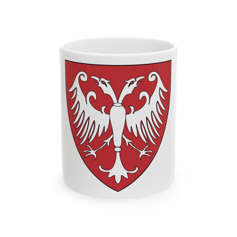 Coat of arms of the Nemanic Dynasty - White Coffee Mug-11oz-Go Mug Yourself