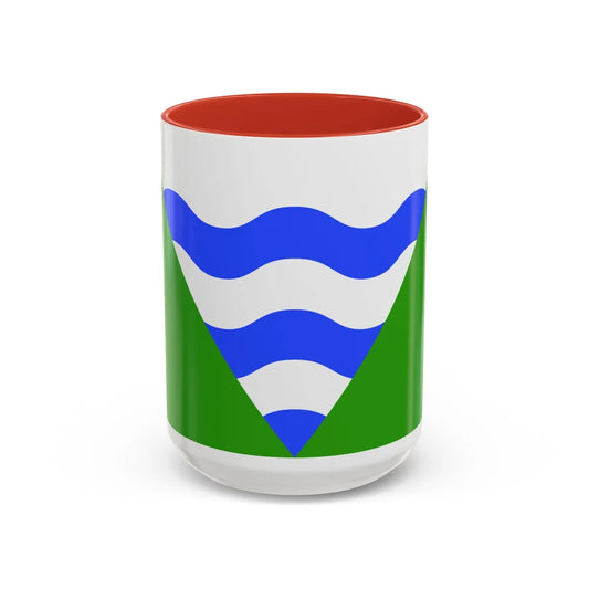 Flag of Marsaskala Malta - Accent Coffee Mug-15oz-Red-Go Mug Yourself