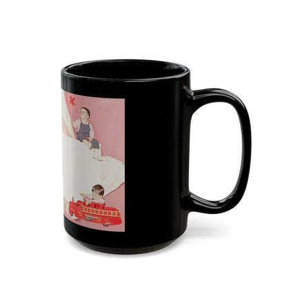 Dreaming of Baby - Black Coffee Mug-Go Mug Yourself