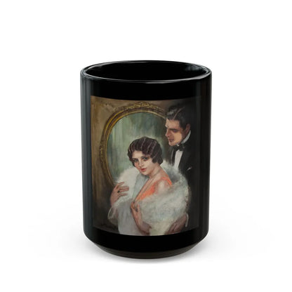 Elegant Couple - Black Coffee Mug-15oz-Go Mug Yourself