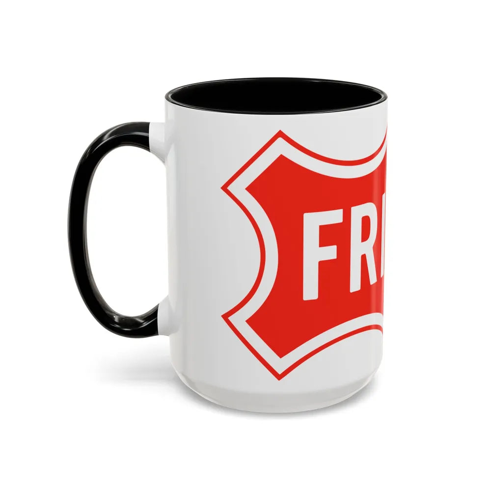 Seal of Frisco Texas - Accent Coffee Mug-Go Mug Yourself