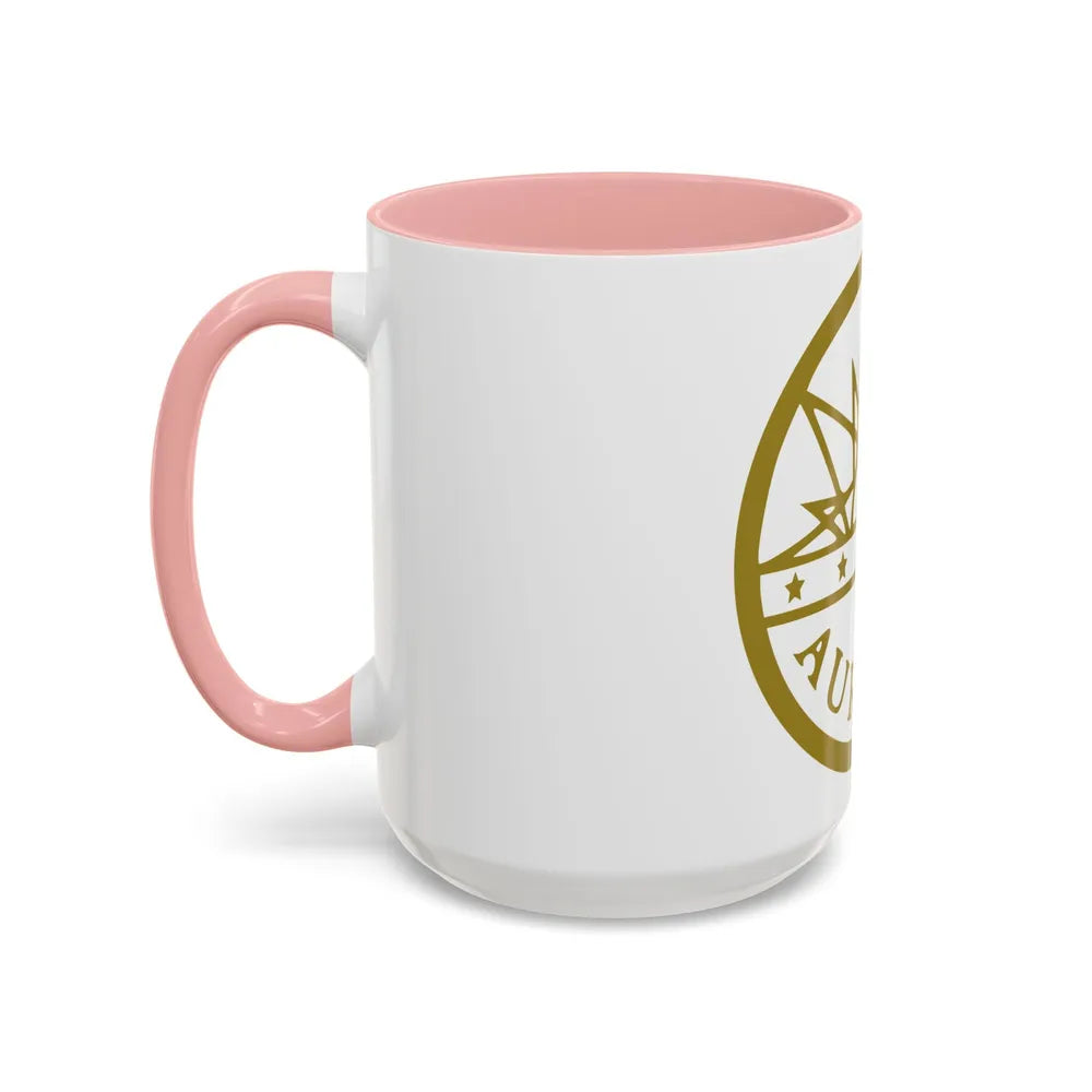 Seal of Aurora Colorado - Accent Coffee Mug-Go Mug Yourself